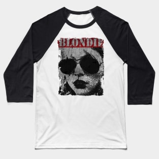 TEXTURE ART - BLONDIE ROCK WOMEN Baseball T-Shirt